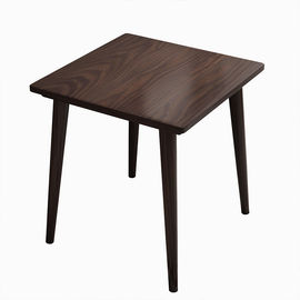 تخصيص طاولة مربعة الخشب الصلب طاولة القهوة الخشبية متعددة الأغراض باستخدام