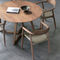 خشبي حديث مخصص الأثاث مطعم مقهى كرسي مع مقعد جلد