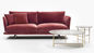 مريحة النسيج شعبية الحديثة أريكة الاقسام مع ثلاثة مقعد / مقعد مزدوج