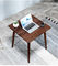 تخصيص طاولة مربعة الخشب الصلب طاولة القهوة الخشبية متعددة الأغراض باستخدام
