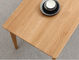 كبير مستطيل الخشب غرفة الطعام الجدول / طاولة القهوة التصميم الحديث