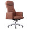 كرسي تنفيذي مكتب غرفة اجتماعات ملونة اختيارية PU Fabric